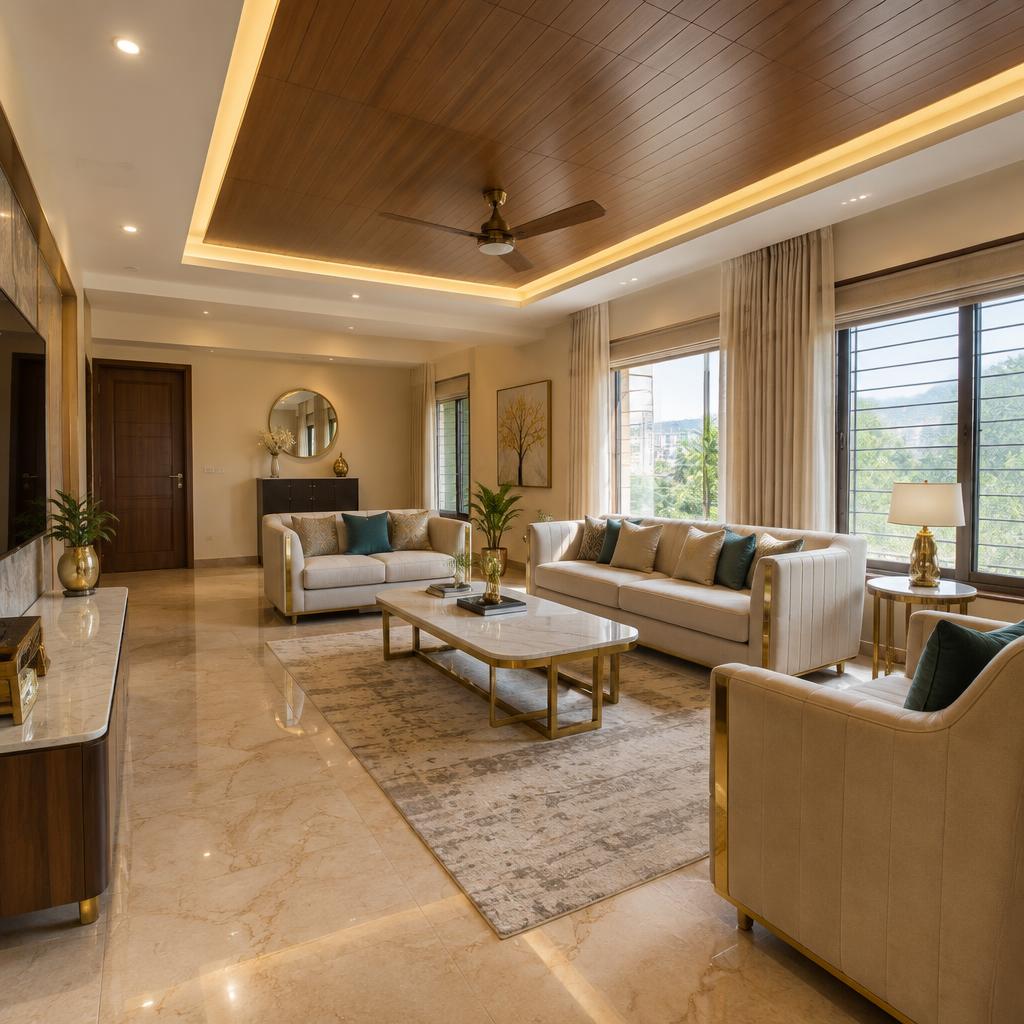 Elegant Living Room Interior