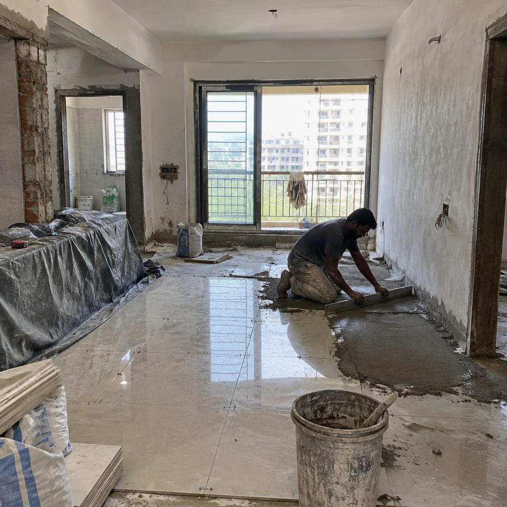 Apartment Renovation in Progress